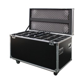 eLumen8 Flight Case 6pcs LED Matrix Tri/White Pixel Panel 25