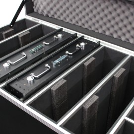 eLumen8 Flight Case 6pcs LED Matrix Tri/White Pixel Panel 25