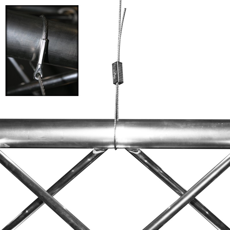 Global Zip-Lock 5m Suspension Wire 120kg SWL