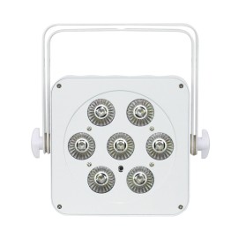 LEDJ Slimline 7HEX6 RGBWAUV (White Housing)