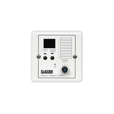 Clever Acoustics ZM8 CW Wall Plate - Source Select