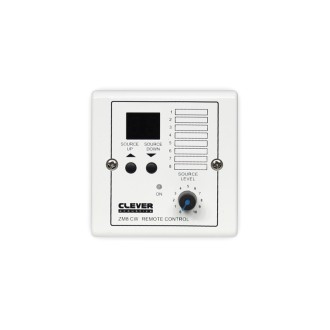 Clever Acoustics ZM8 CW Wall Plate - Source Select