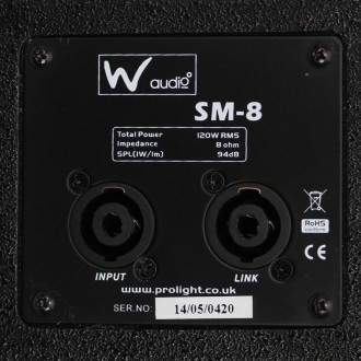W Audio SM 8 Stage Monitor
