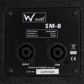 W Audio SM 8 Stage Monitor