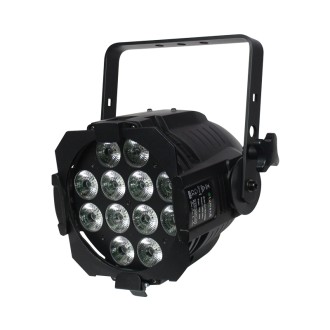 eLumen8 Alu HEX Par 64 Black (12 x 12W 6-in-1 RGBWAUV)