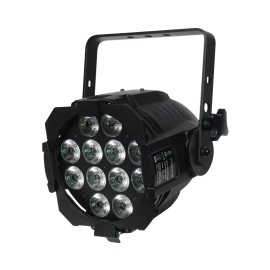 eLumen8 Alu HEX Par 64 Black (12 x 12W 6-in-1 RGBWAUV)