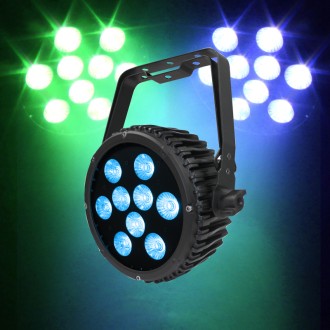 LEDJ Intense 9HEX10 LED Slim Par