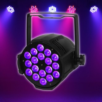 LEDJ Performer 18 HEX (18 x 12W 6-in-1 RGBWAUV)