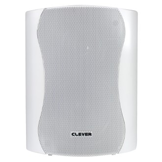Clever Acoustics BGS 85T White 100V Speakers (Pair)