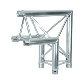 Global Truss F33 PL 2 Way 90 Degree Corner Apex Out (F33C24PL)