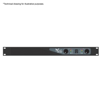 W Audio TPX 400 Amplifier