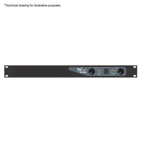 W Audio TPX 650 Amplifier