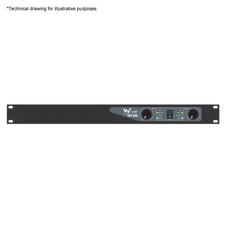 W Audio TPX 650 Amplifier