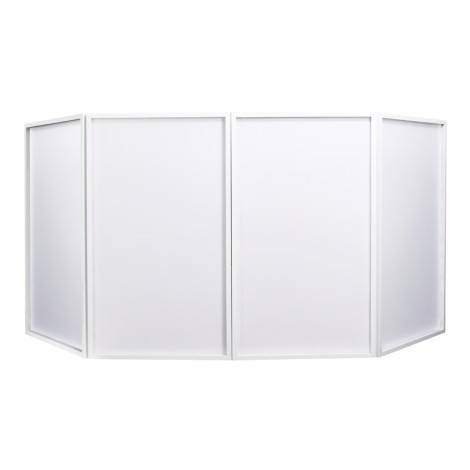 Equinox Foldable DJ Screen White (Bag Included)