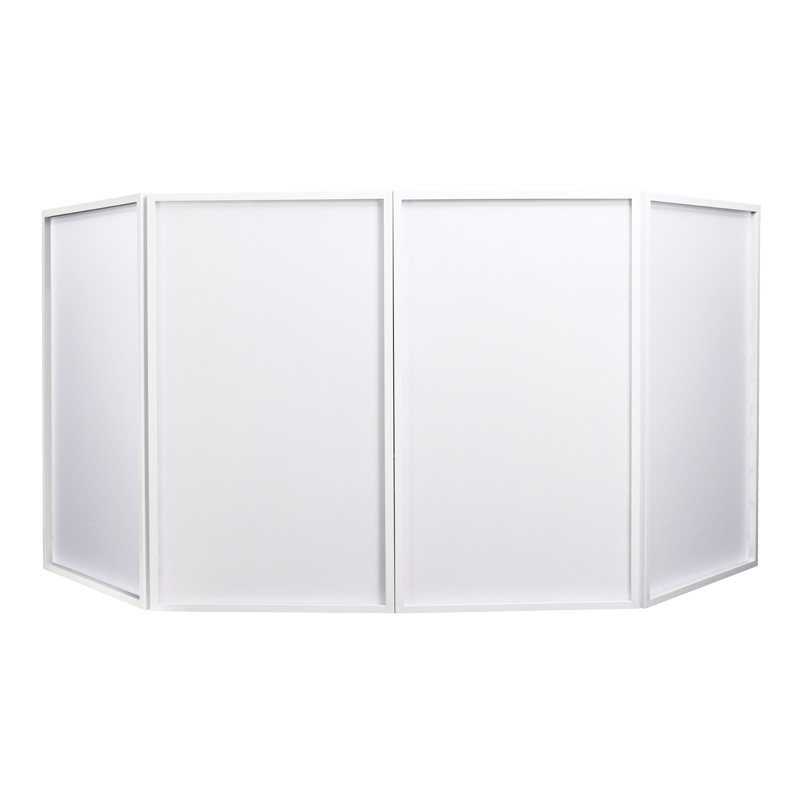 Equinox Foldable DJ Screen White (Bag Included)