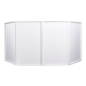 Equinox Foldable DJ Screen White (Bag Included)