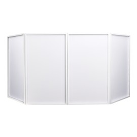 Equinox Foldable DJ Screen White (Bag Included)