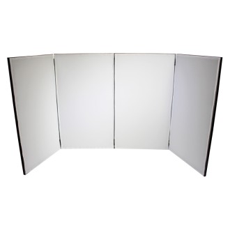 Equinox Foldable DJ Screen White (Bag Included)