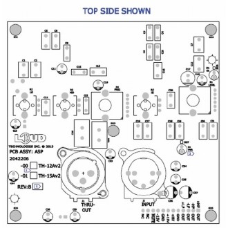 Mackie Thump TH 15A Input PCB ASP Assy