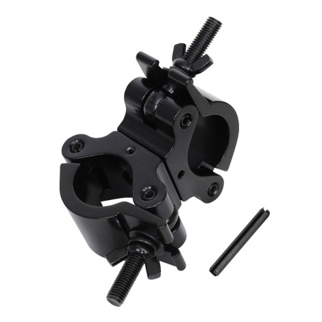 Global Truss Fixed Swivel Coupler 8231-90-B Black