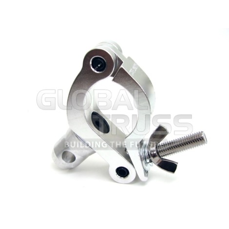Global Truss Side Entry Clamp  - Medium Duty Clamp With Reversed Elbow & Half Coupler For 50mm Tubing
