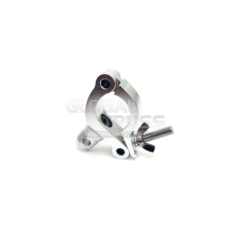 Global Truss Side Entry Clamp  - Medium Duty Clamp With Reversed Elbow & Half Coupler For 50mm Tubing