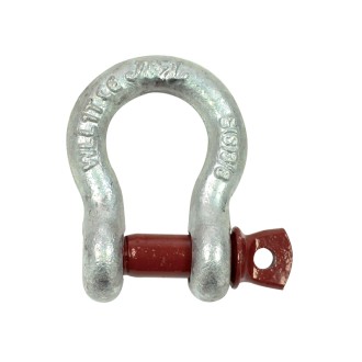 ELLER 1 Ton Black Bow Shackle