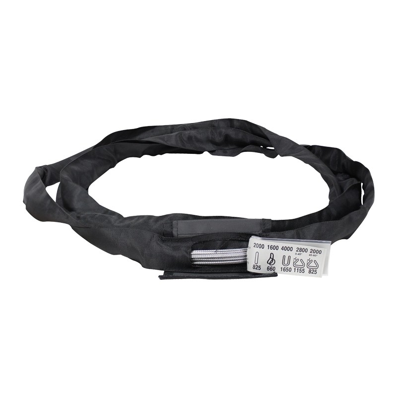 ELLER Black Softsteel 2 Ton WLL, Working Length 2m