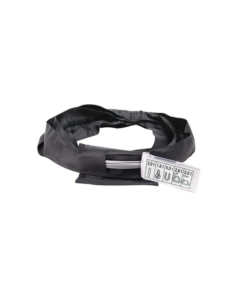ELLER Black Softsteel 2 Ton WLL, Working Length 1.5m