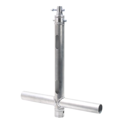 Global Truss F31PL Modular T Piece Drop Arm Silver 500mm (MOD5A PL)