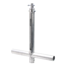 Global Truss F31PL Modular T Piece Drop Arm Silver 500mm (MOD5A PL)