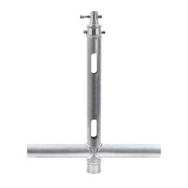 Global Truss F31PL Modular T Piece Drop Arm Silver 500mm (MOD5A