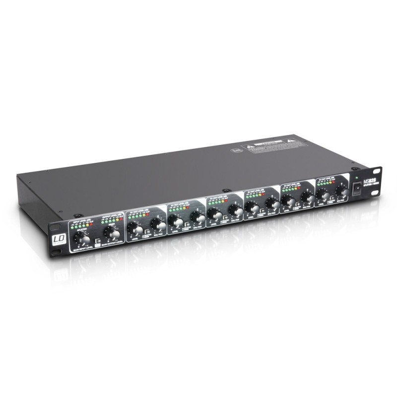 LD Systems MS 828 - 19" 8-Channel Splitter/Mixer