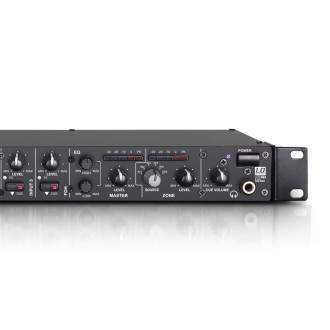 LD Systems ZONE 622 - 19" 2-Zone Mixer 1U,  LDZONE622