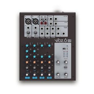 LD Systems VIBZ 6 - 6 channel Mixing Console with DFX,  LDVIBZ6