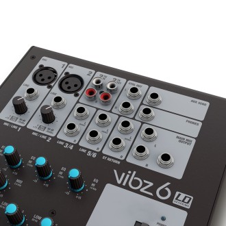 LD Systems VIBZ 6 - 6 channel Mixing Console with DFX,  LDVIBZ6