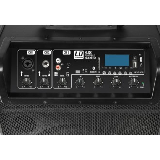LD Systems Roadjack 8 - Battery Powered Bluetooth Loudspeaker with Mixer,  LDRJ8