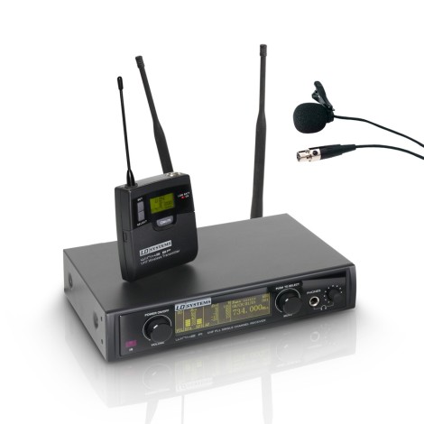 LD Systems WIN 42 BPL - Wireless Microphone System with Belt Pack and Lavalier Microphone