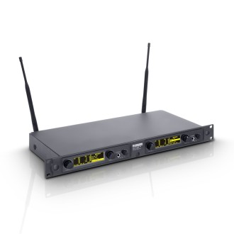 LD Systems WIN 42 BPW 2 - Wireless Microphone System with 2x Belt Pack and 2x Brass