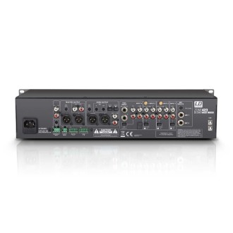 LD Systems ZONE 423 - 19" 2-Zone Mixer 2U,  LDZONE423