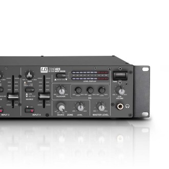 LD Systems ZONE 423 - 19" 2-Zone Mixer 2U,  LDZONE423