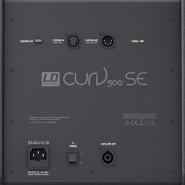 LD Systems CURV 500 PES - Power Extension Set composed of 1 Subwoofer extension, 4 array