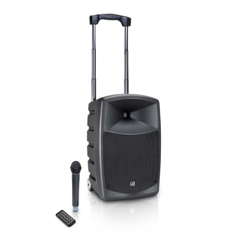 LD Systems ROAD BUDDY 10 - Battery Powered Bluetooth Speaker with Mixer and Wireless Microphone