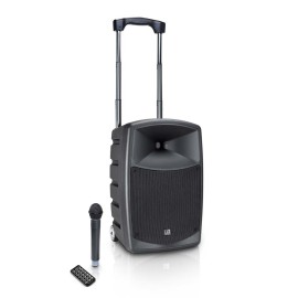 LD Systems ROAD BUDDY 10 - Battery Powered Bluetooth Speaker with Mixer and Wireless Microphone