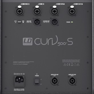 LD Systems CURV 500 PS - Portable Array System Power Set including Distance Bars &