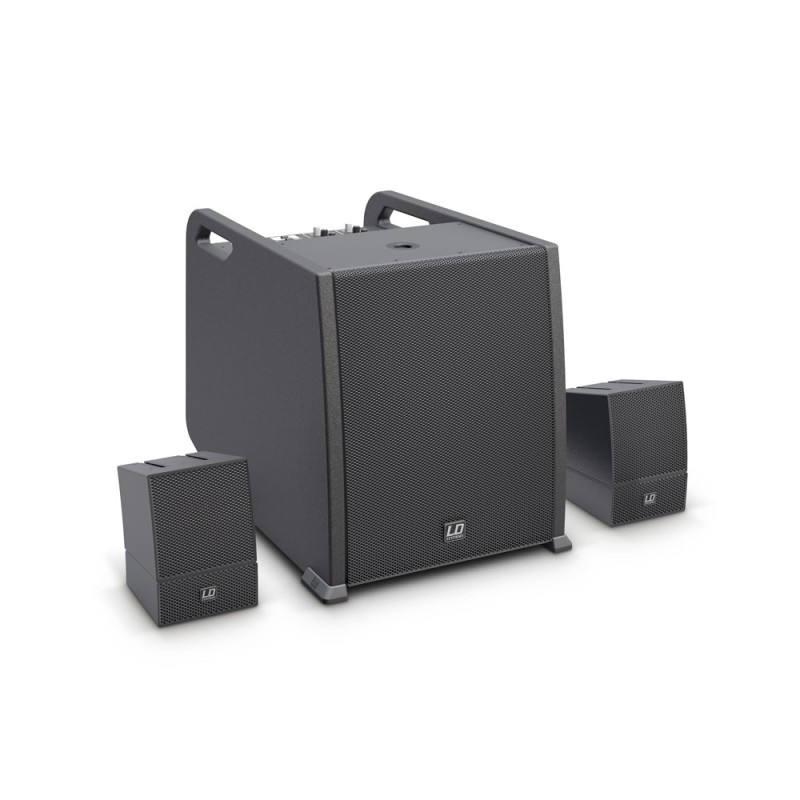 LD Systems CURV 500 AVS - Portable Array System AV Set including Speaker/Phoenix Cables