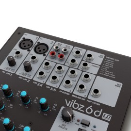 LD Systems VIBZ 6 D - 6 channel Mixing Console with DFX