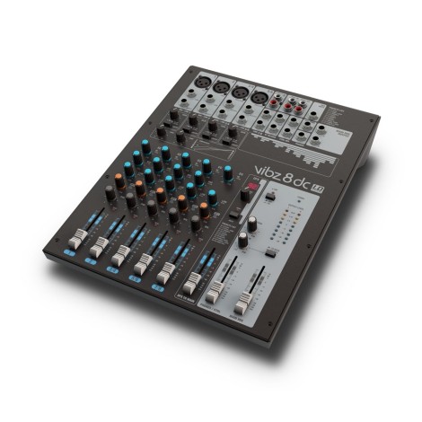 LD Systems VIBZ 8 DC - 8 channel Mixing Console with DFX and Compressor