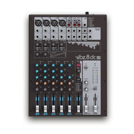 LD Systems VIBZ 8 DC - 8 channel Mixing Console with DFX and
