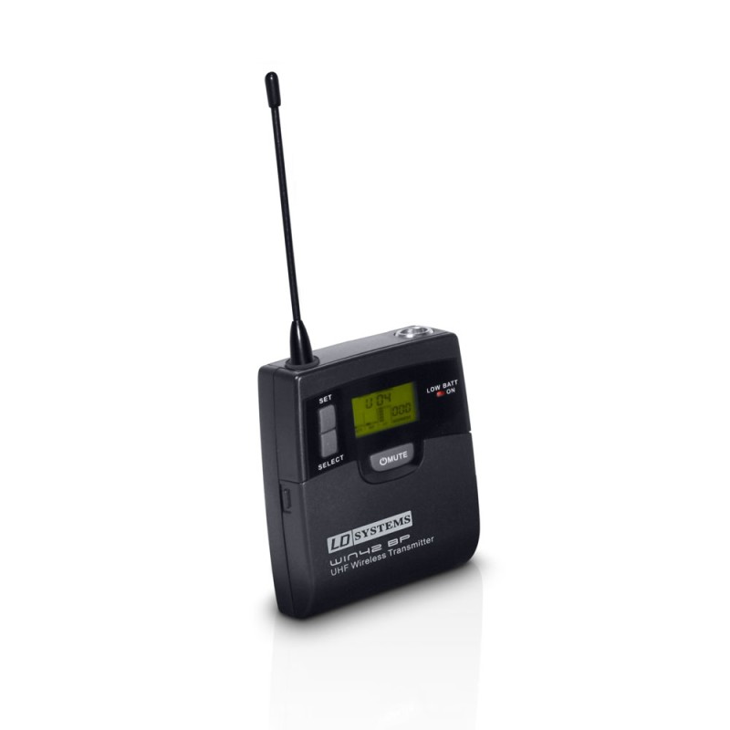 LD Systems WIN 42 BP B 5 - Belt Pack Transmitter for LD WIN 42 BPH B 5 Wireless Microphone System with Belt Pack